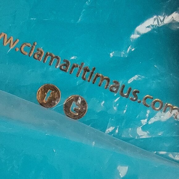 Cia Martima Orange & Pink Knit Side Tie Bikini Bottom - Picture 8 of 9